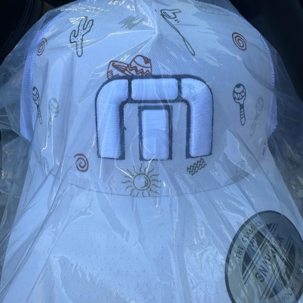 Travis Matthew FIESTA Trucker Hat with southwest vibes. Brand New - Picture 3 of 5